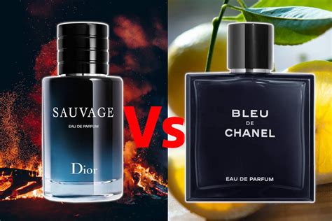 bleu de chanel edp vs sauvage|bleu chanel vs dior sauvage.